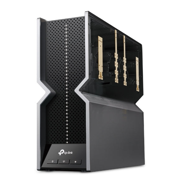 TP-LINK BE19000 Tri-Band Wi-Fi 7 Range Extender 1376 Mbps at 2.4GHz + 5760 Mbps at 5GHz + 11520 Mbps at 6GHz Desktop design