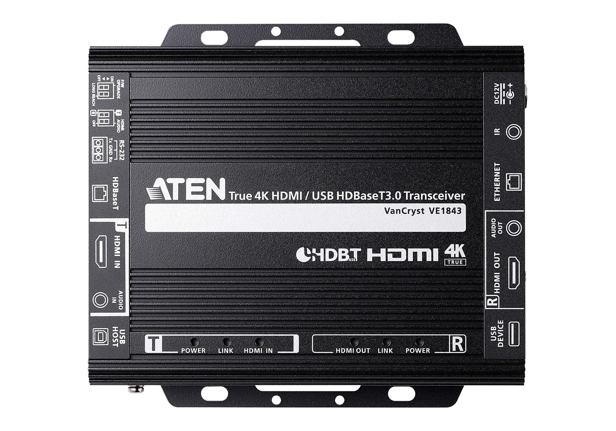 ATEN VE1843 Répéteur AV Noir