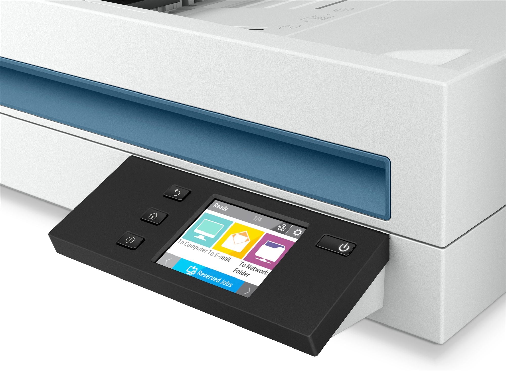 HP ScanJet Enterprise Flow N6600 fnw1 scanner à plat Réseau/USB A4 avec chargeur auto de 100 feuilles - jusqu’à 50 ppm/100ipm