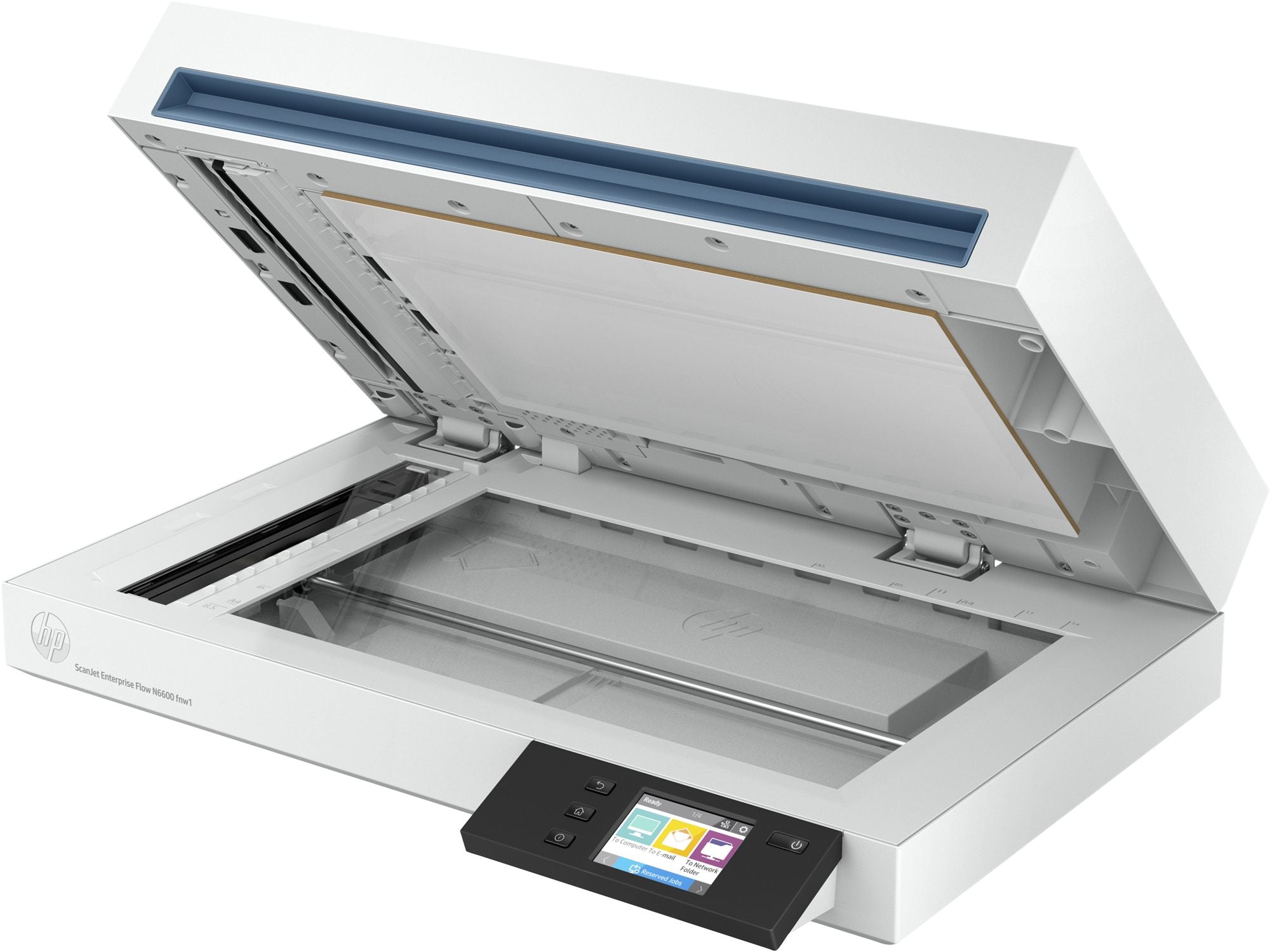 HP ScanJet Enterprise Flow N6600 fnw1 scanner à plat Réseau/USB A4 avec chargeur auto de 100 feuilles - jusqu’à 50 ppm/100ipm