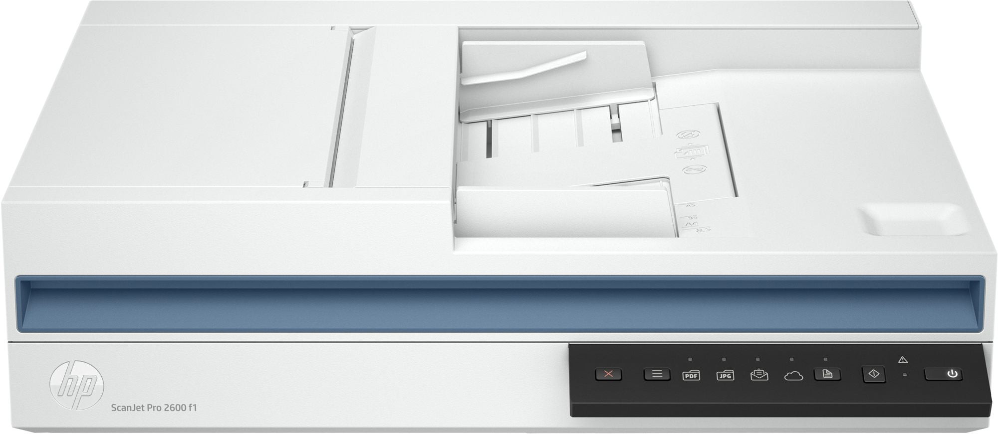 HP Scanjet Pro 2600 f1 Document scanner CMOS CIS Duplex A4 1200dpix1200dpi 25ppm mono 25ppm colour ADF 60sheets 1500scans USB