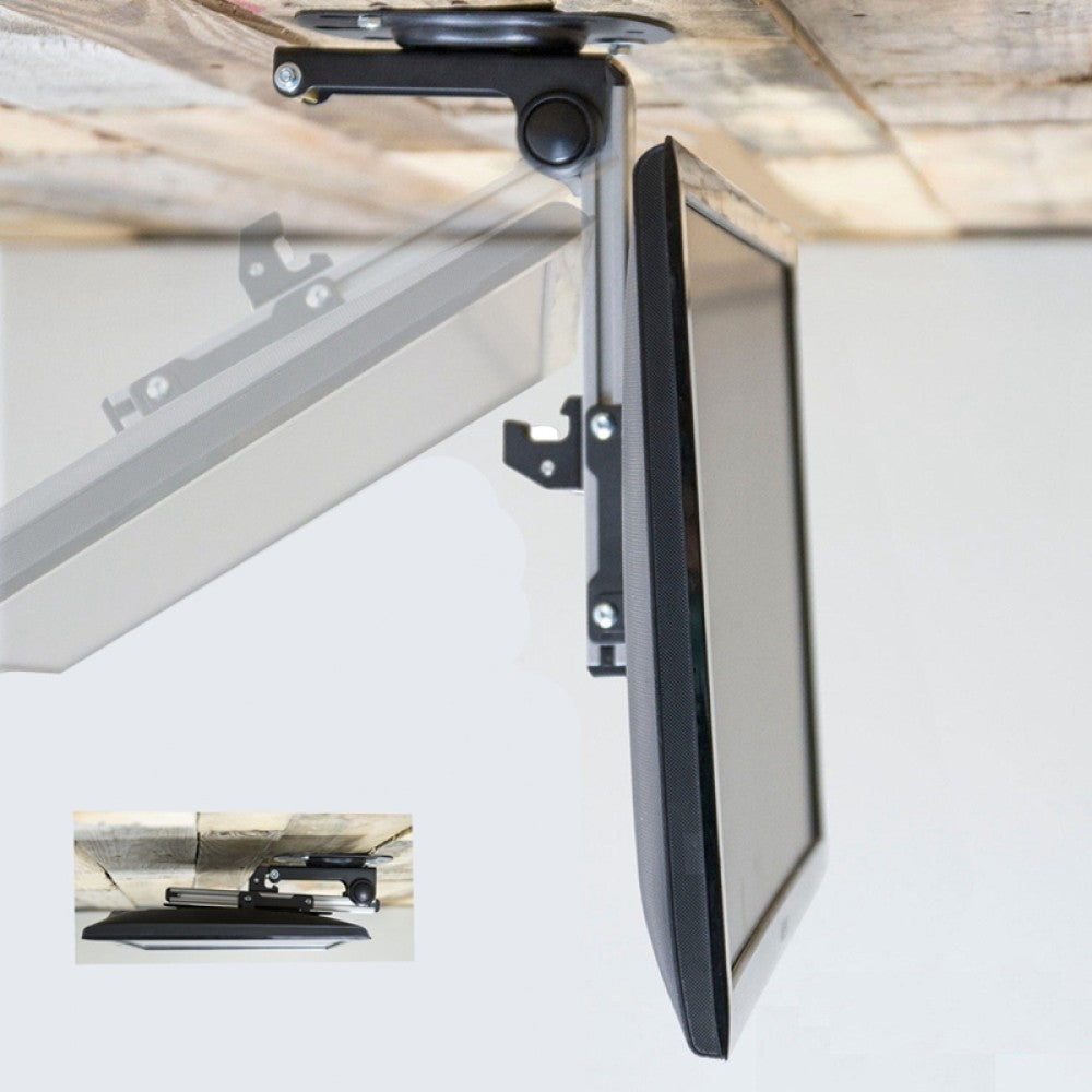"Techly ICA-CPLB 222 Support de plafond pour TV 17-37"" LED/LCD 20kg pliable"