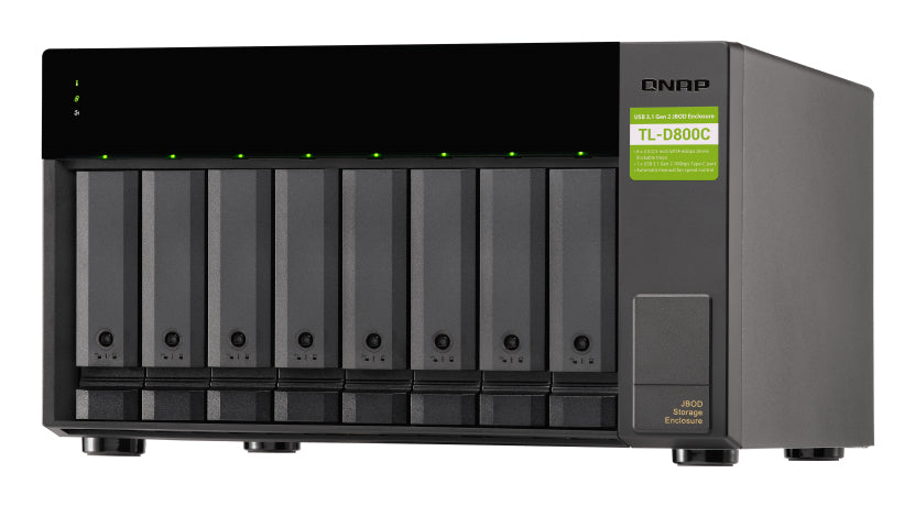 Desktop 8Bay JBOD Expansion unit USB-C