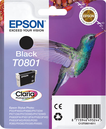 Ink/T0801 Hummingbird 7.4ml BK