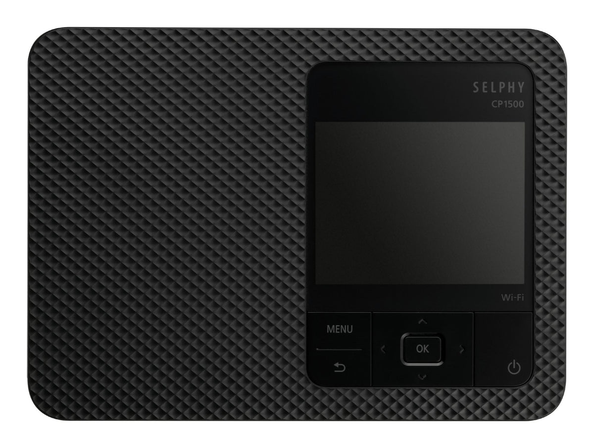 CANON SELPHY CP1500 Printer colour dye sublimation 148x100mm 0.41 min/page colour USB Wi-Fi Black