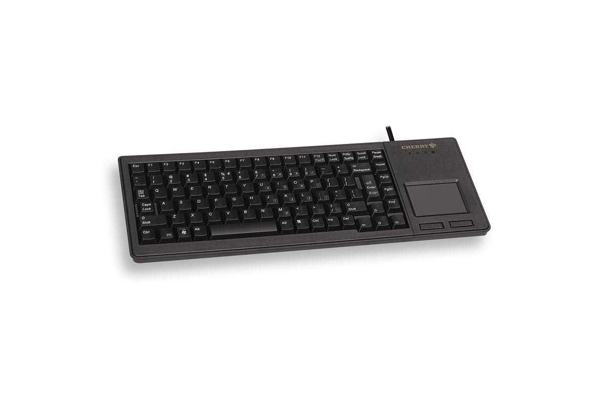 Cherry clavier miniature + touchpad azerty usb noir