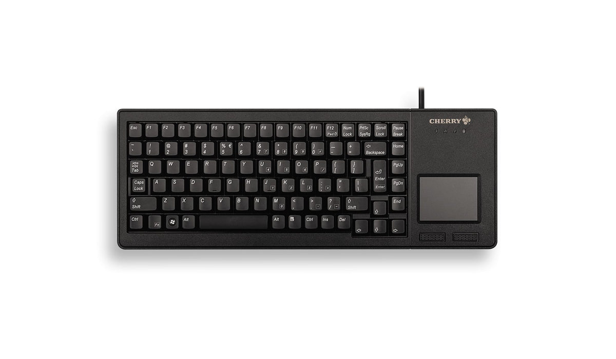 Cherry clavier miniature + touchpad azerty usb noir