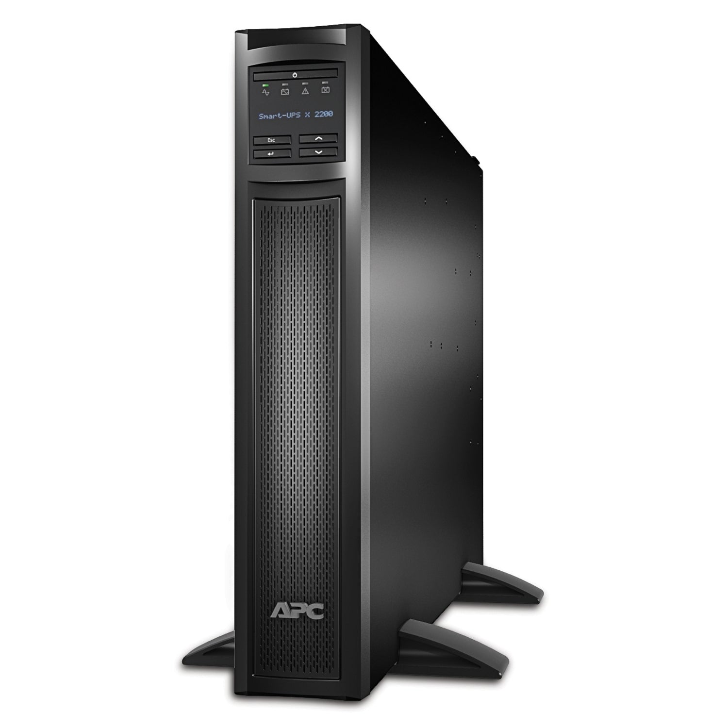 APC Smart-UPS X 2200 Rack/Tower LCD UPS Rack AC 208/230V 1980Watt 2200VA 1-phase RS-232 USB output connectors 11 2U Black