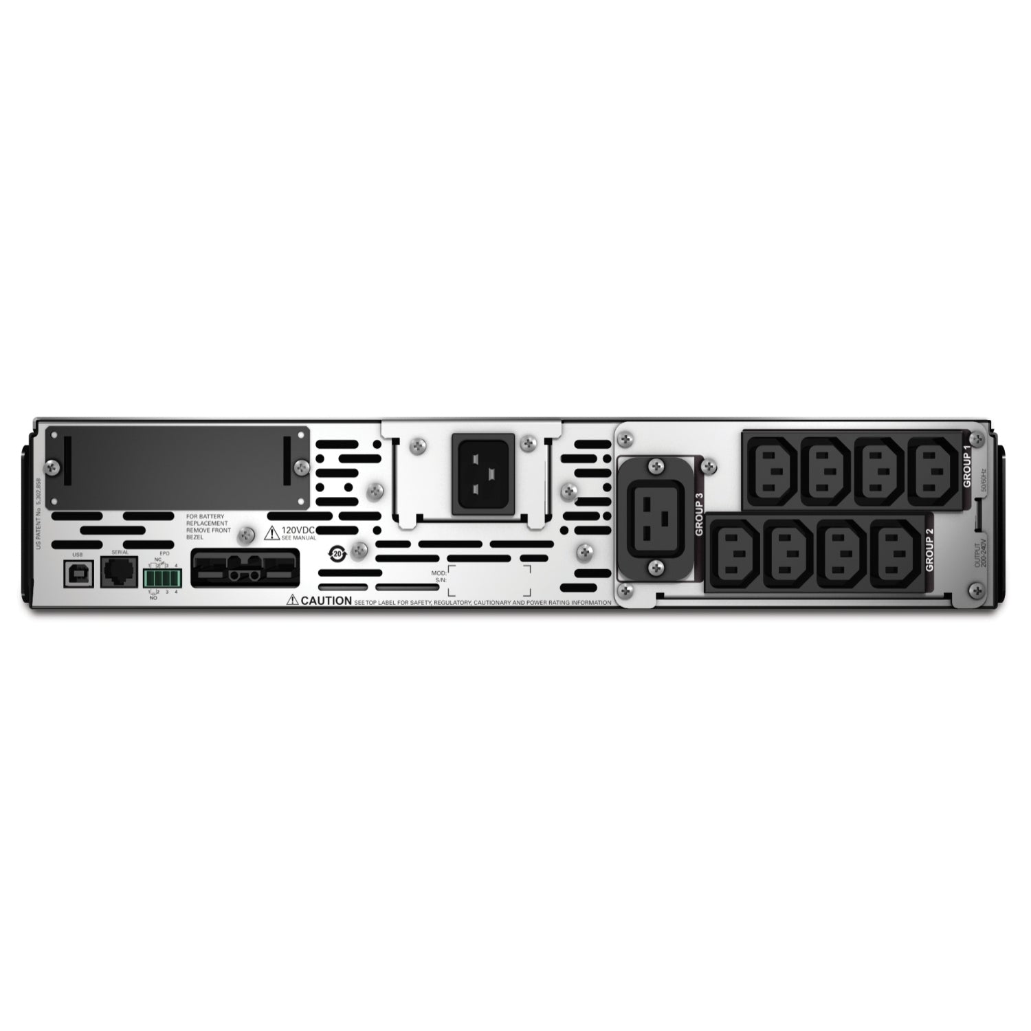APC Smart-UPS X 2200 Rack/Tower LCD UPS Rack AC 208/230V 1980Watt 2200VA 1-phase RS-232 USB output connectors 11 2U Black