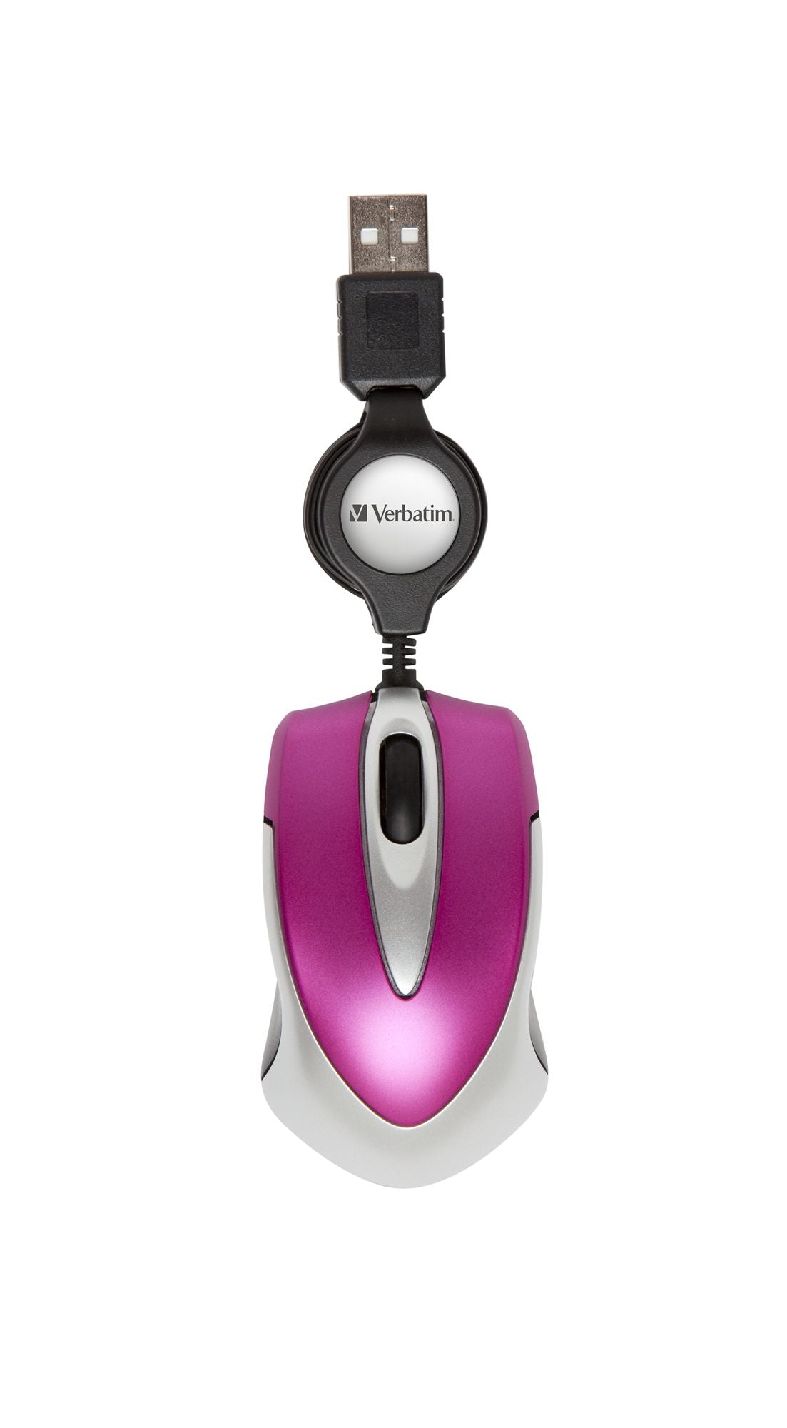GO MINI OPTICAL TRAVEL MOUSE HOT PINK