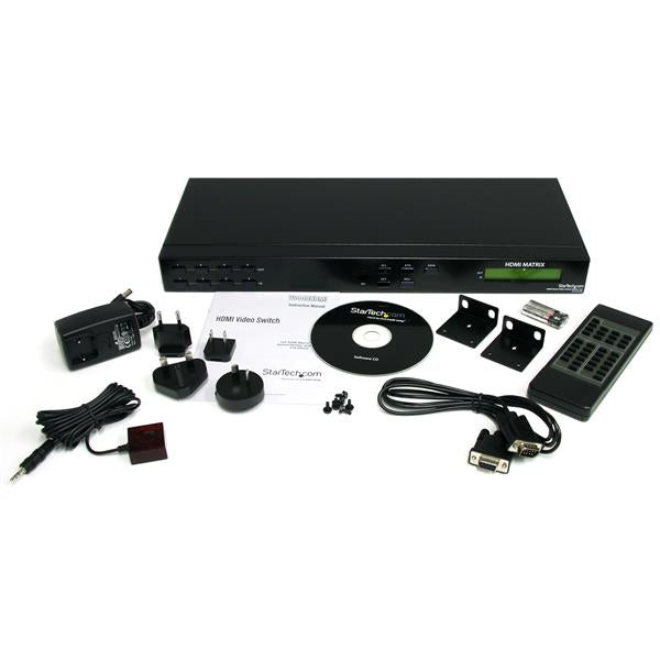 4x4 HDMI Matrix Video Switch Splitter