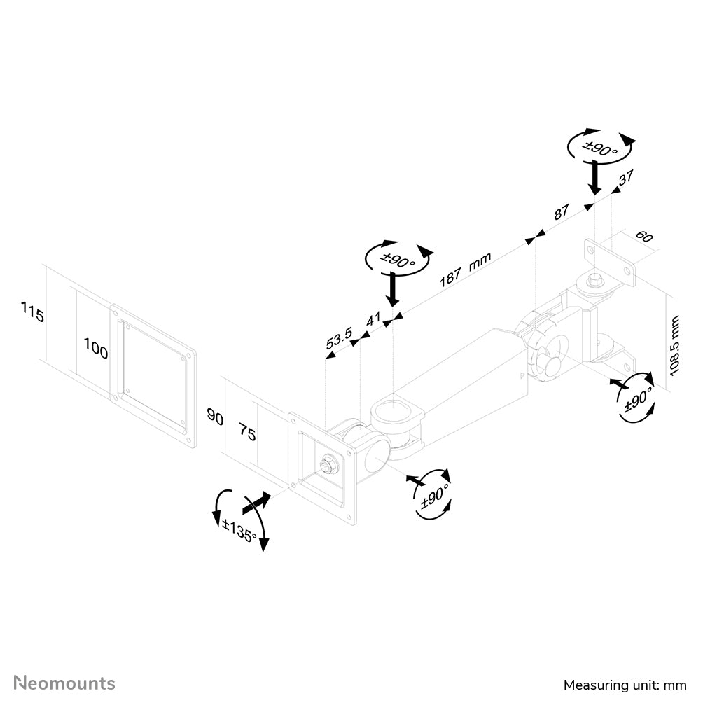 Neomounts FPMA-W400