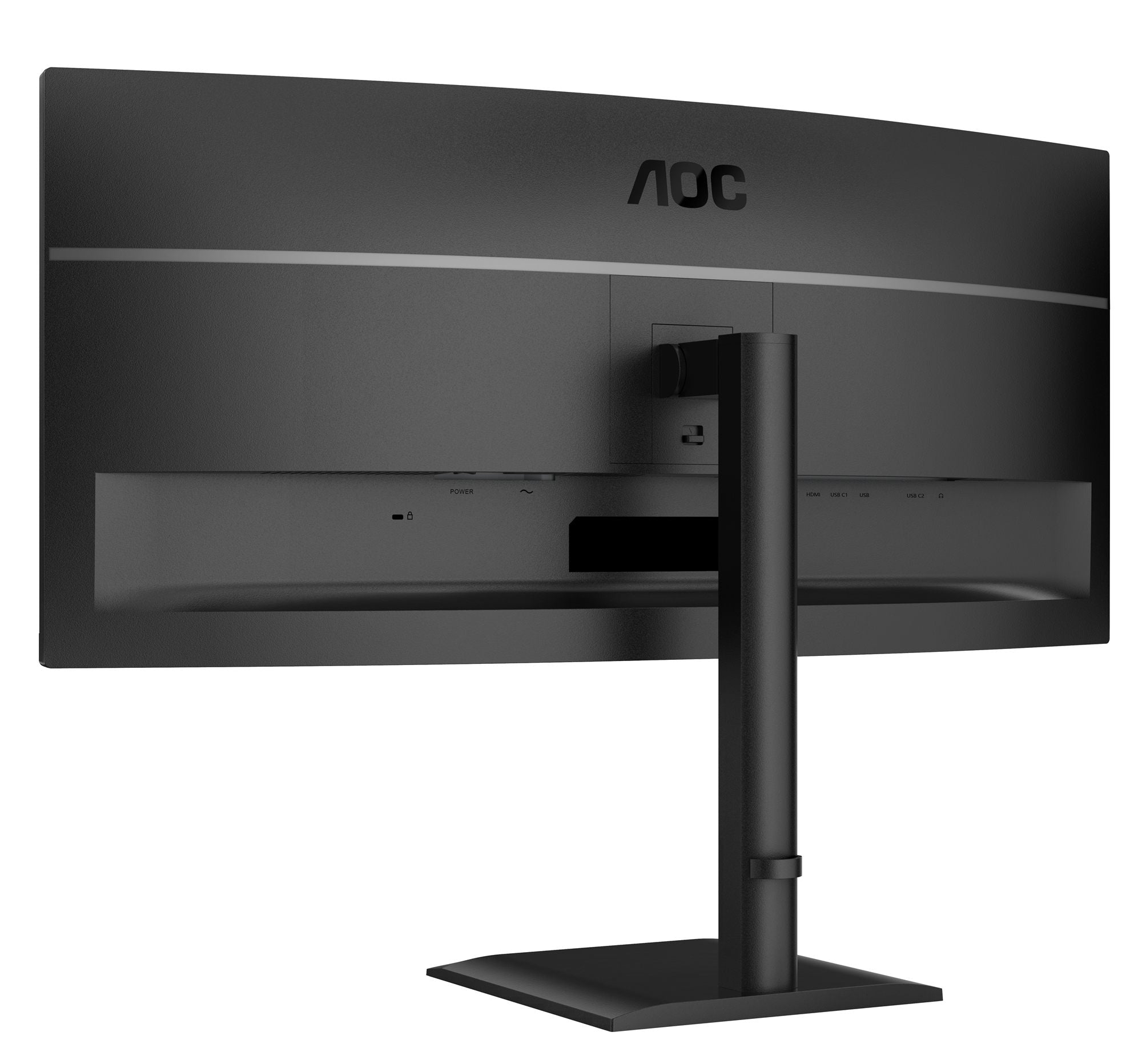 AOC CU34E4CV - Écran incurvé - 34i - 3440 x 1440 UWQHD 120 Hz - VA - 3500:1 - HDR10 - 4 ms - 2xHDMI DP USB-C -HP- GAR 5 ans