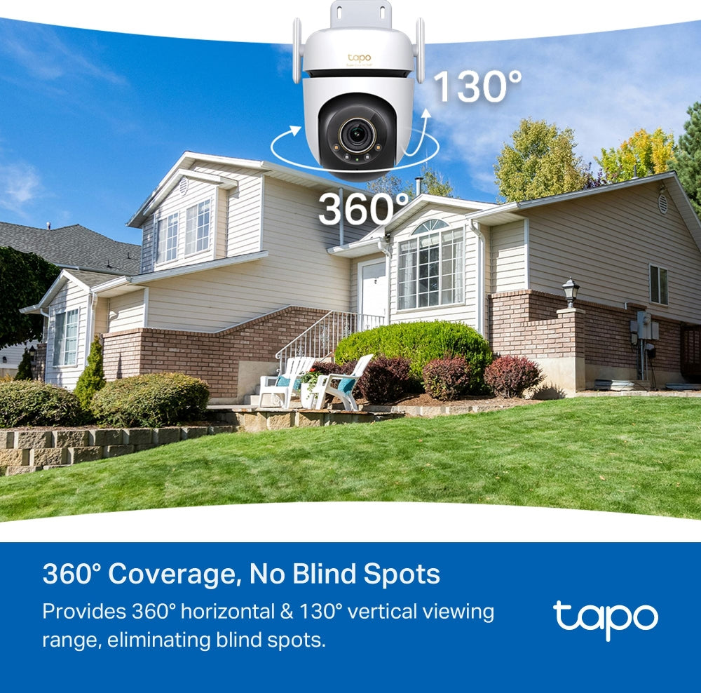 TP-LINK Outdoor Pan/Tilt Security Wi-Fi Camera