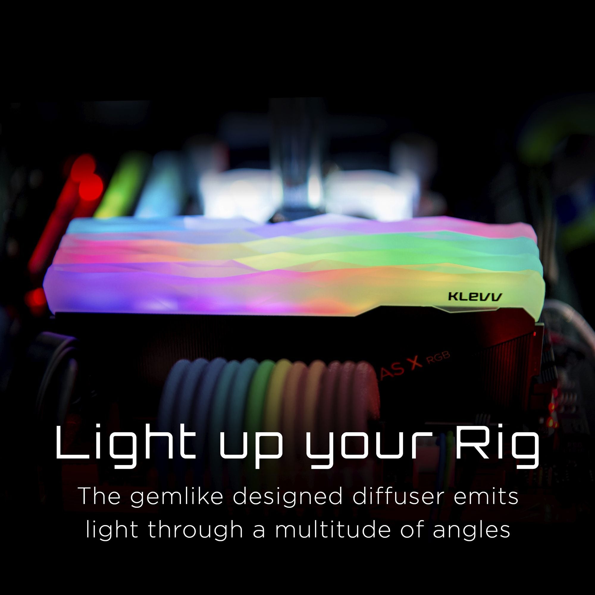 16GB 2X8GB RGB GAMING DDR4 3200MHZ KLEVV