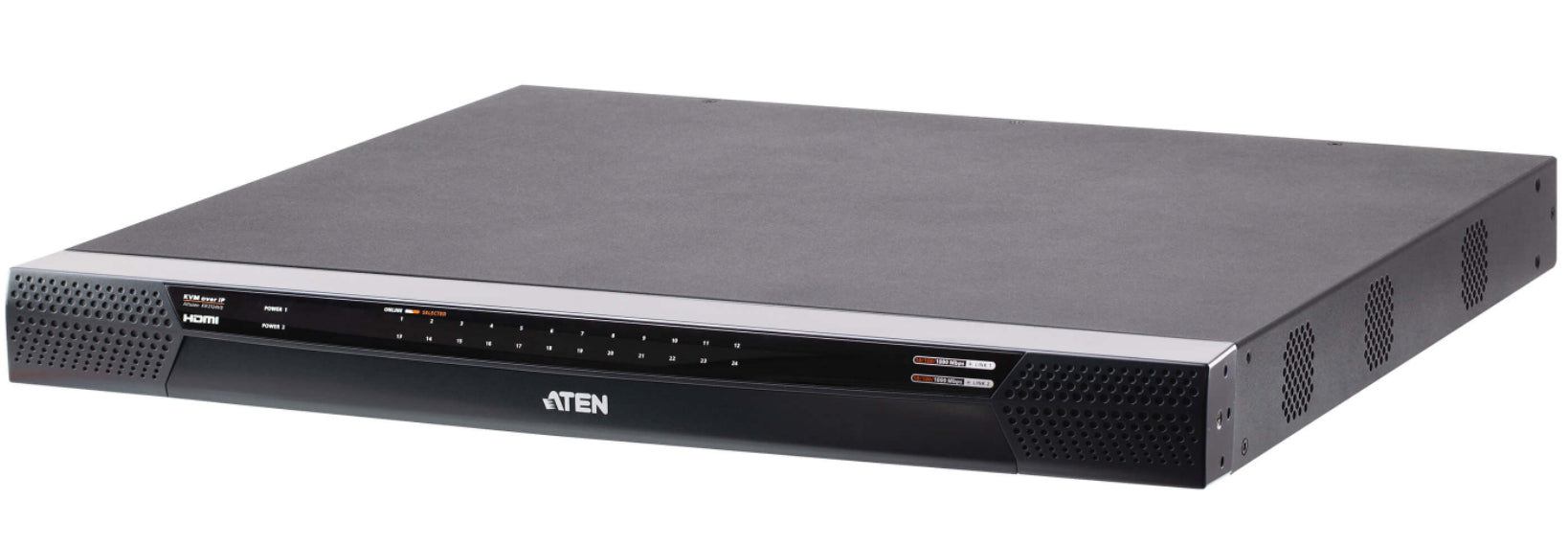 Aten PREMIUM KN2124VB kvm IP 24 ports Cat5 - 3 Users 1Local 2Dist.