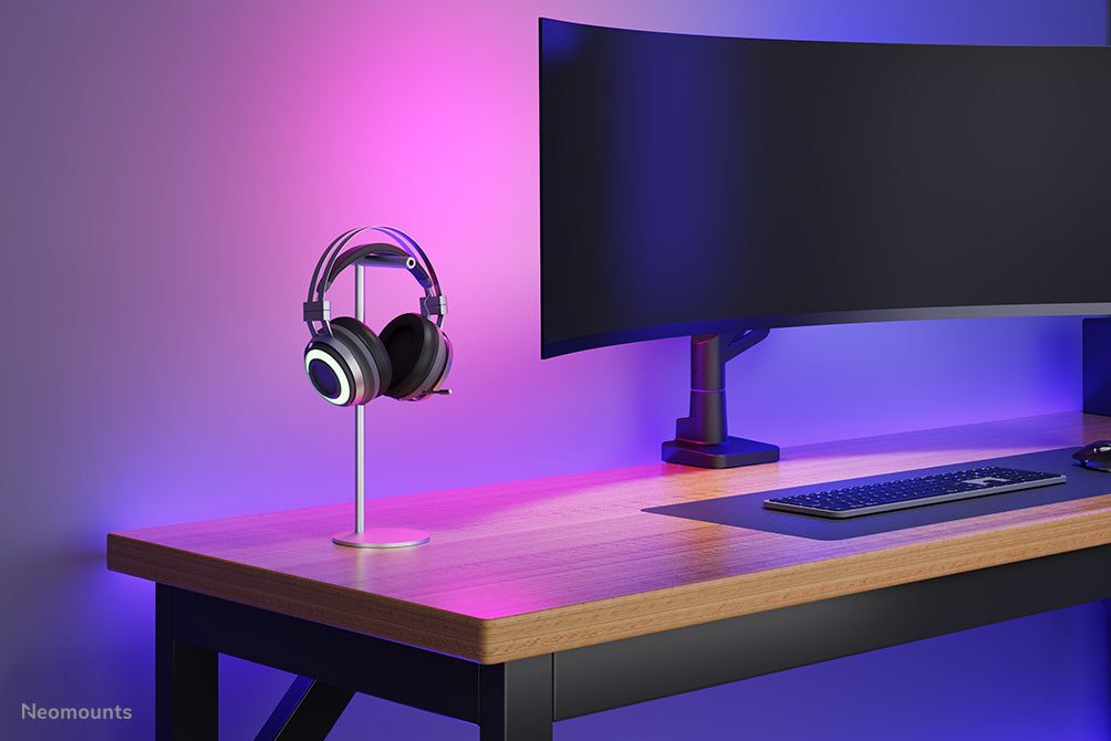 NEOMOUNTS Headphone Stand aluminum