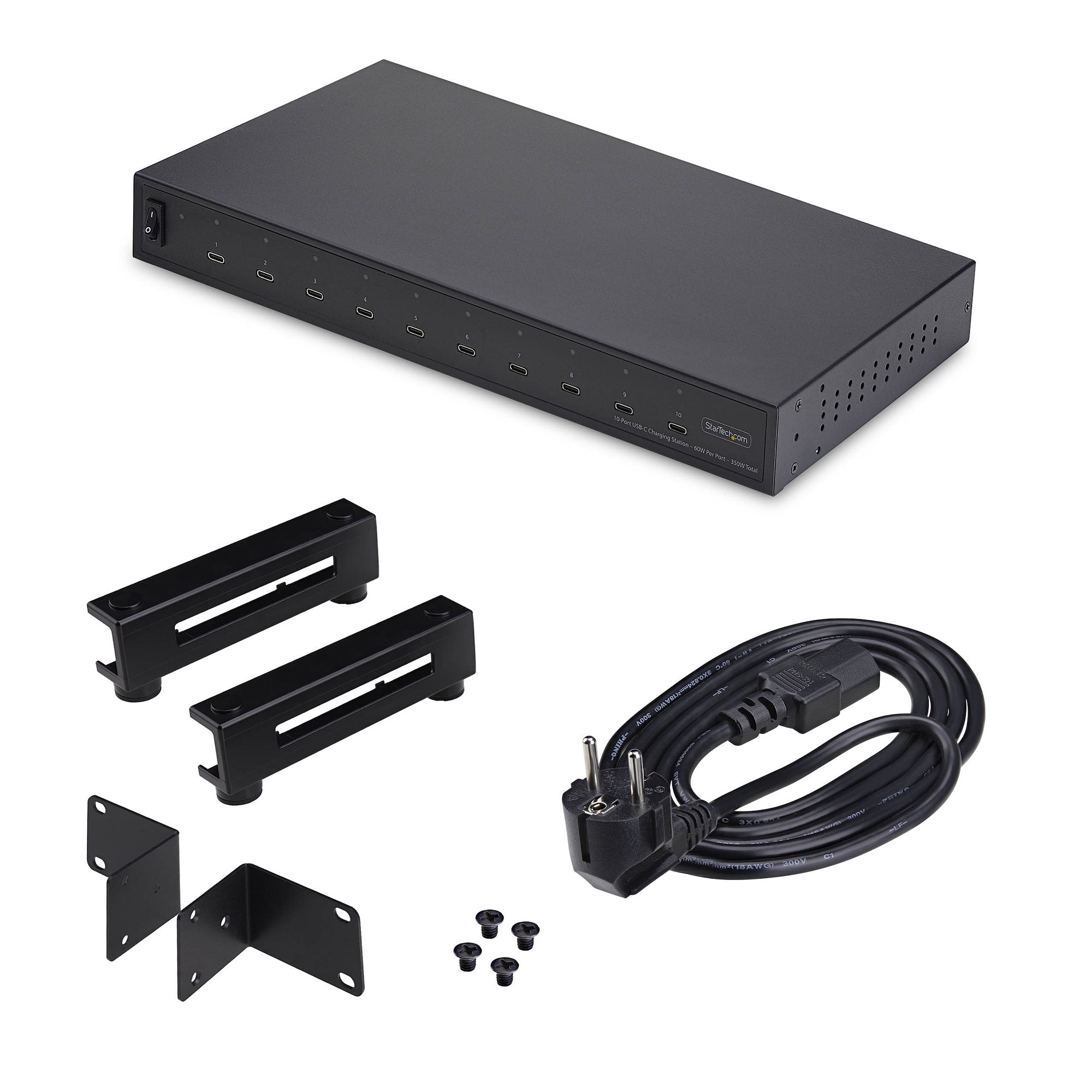 10-Port USB-C Charging Station 350W