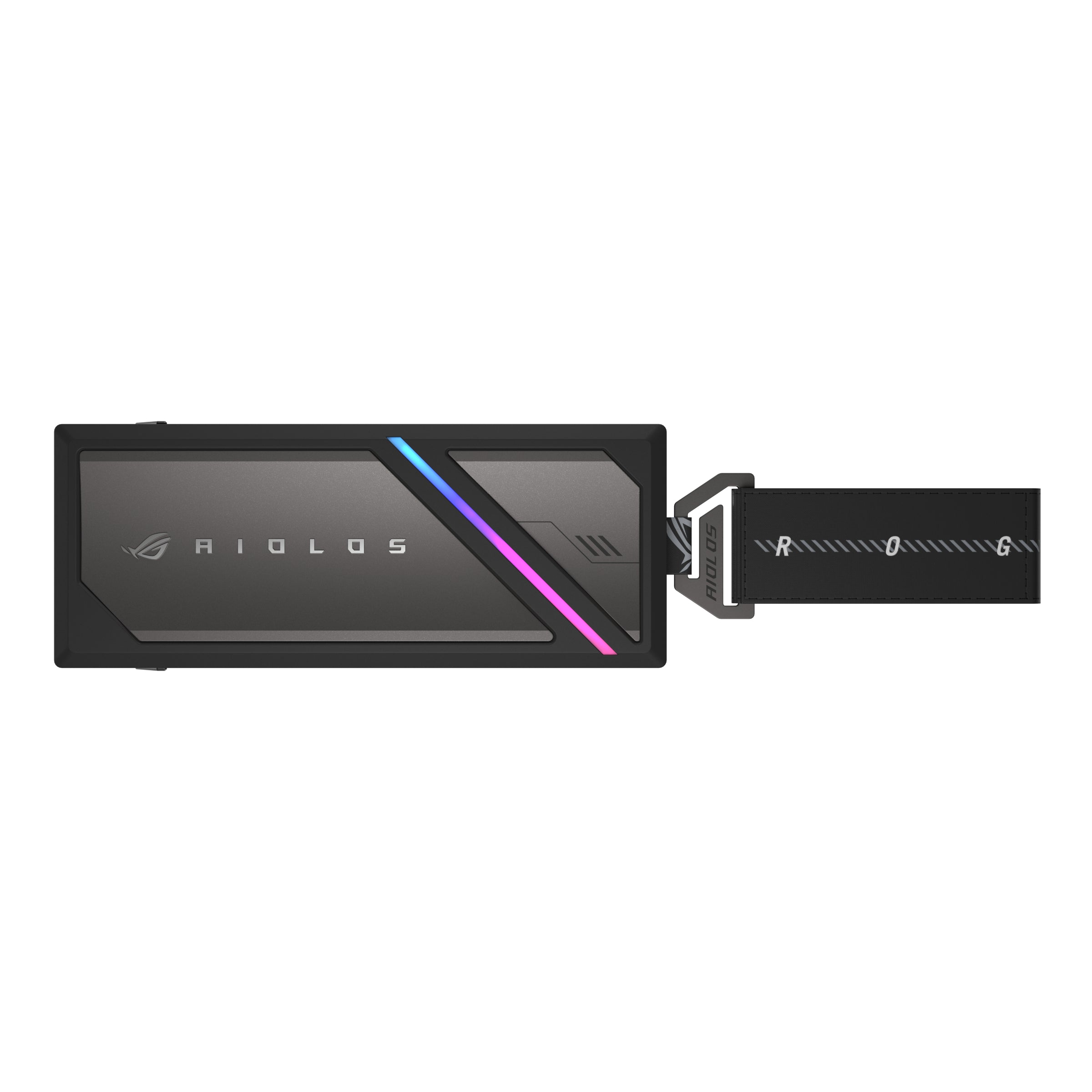 ASUS ROG Strix Aiolos M.2 NVMe SSD Enclosure USB 3.2 GEN2 Type-C 20Gbps Aura Sync RGB