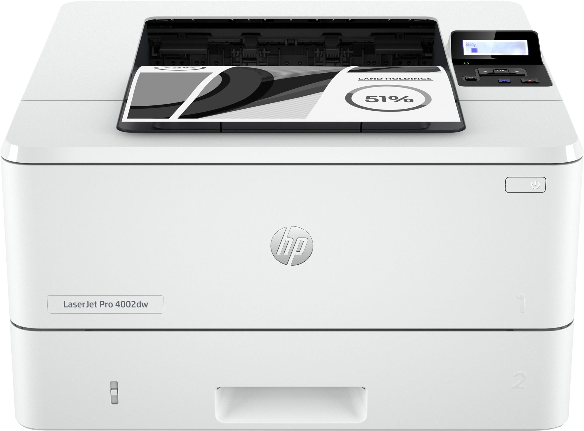 HP LaserJet Pro 4002dw Printer Mono Duplex laser A4 4800x600dpi 40ppm 350sheets USB LAN Bluetooth Wi-Fi