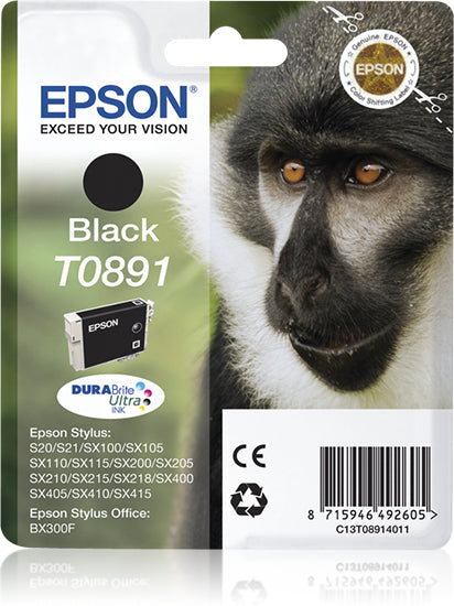 Ink/T0891 Monkey 5.8ml BK SEC