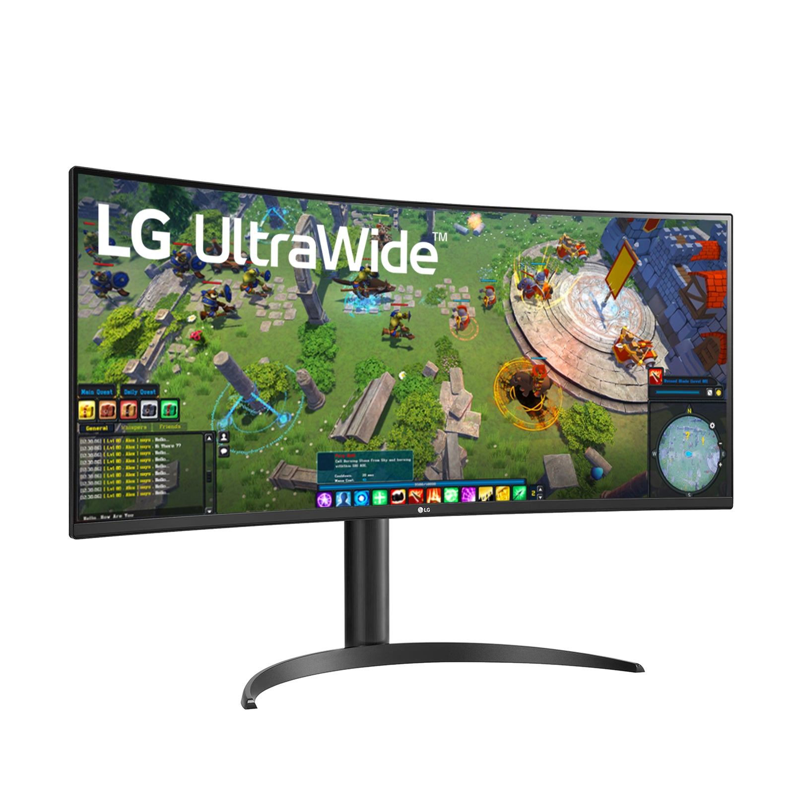ECRAN LG 34  Noir 34WP65CP-B gaming 160Hz 21:9 UWQHD 5ms 3440x1440 300cd/m2 2xH