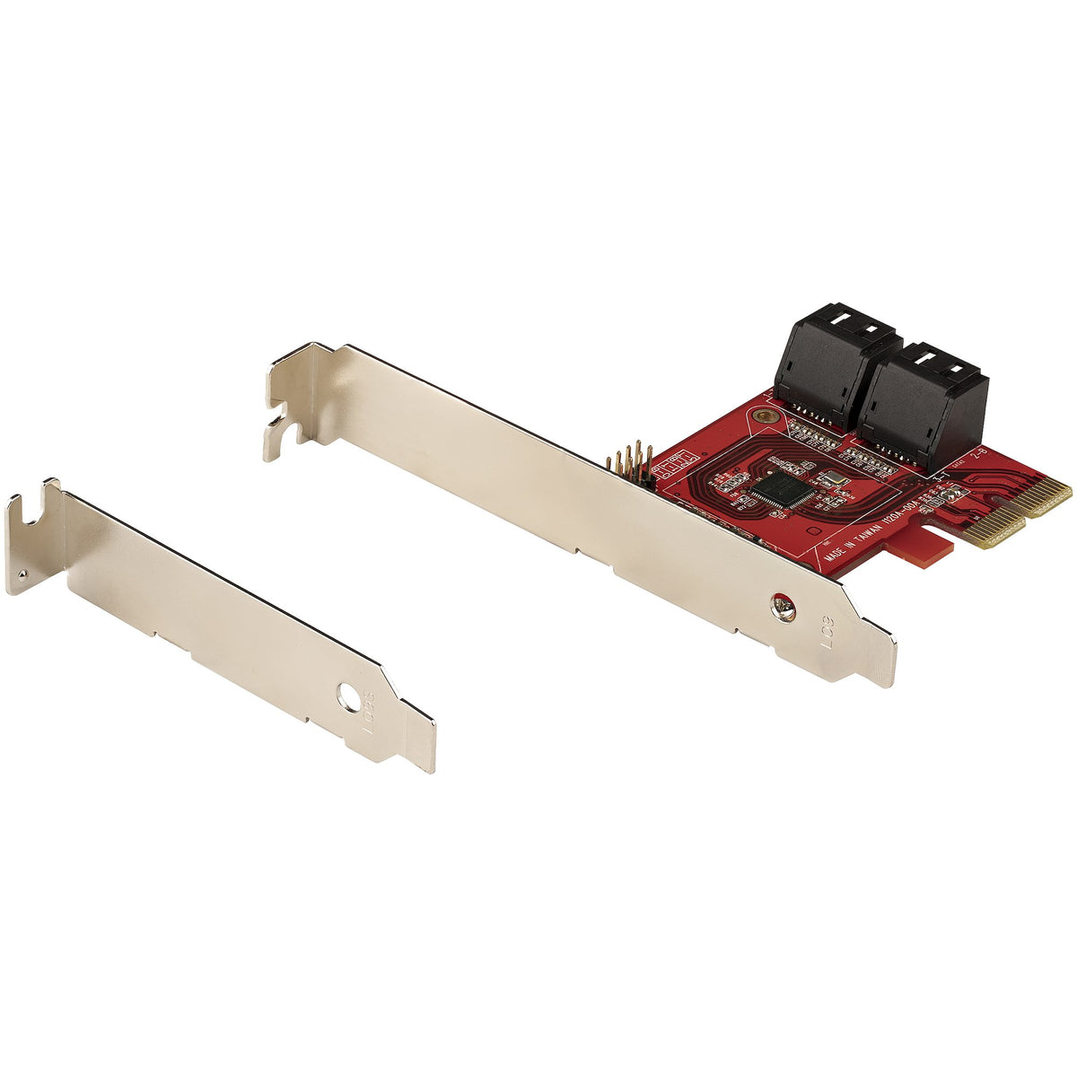 SATA PCIe Card 4 Ports 6Gbps Non-RAID