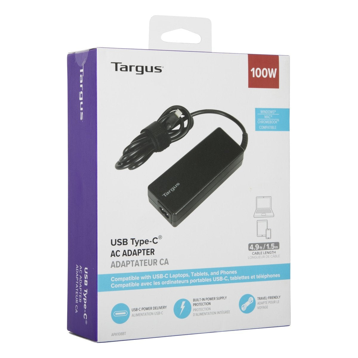 TARGUS USB-C 100W PD Charger