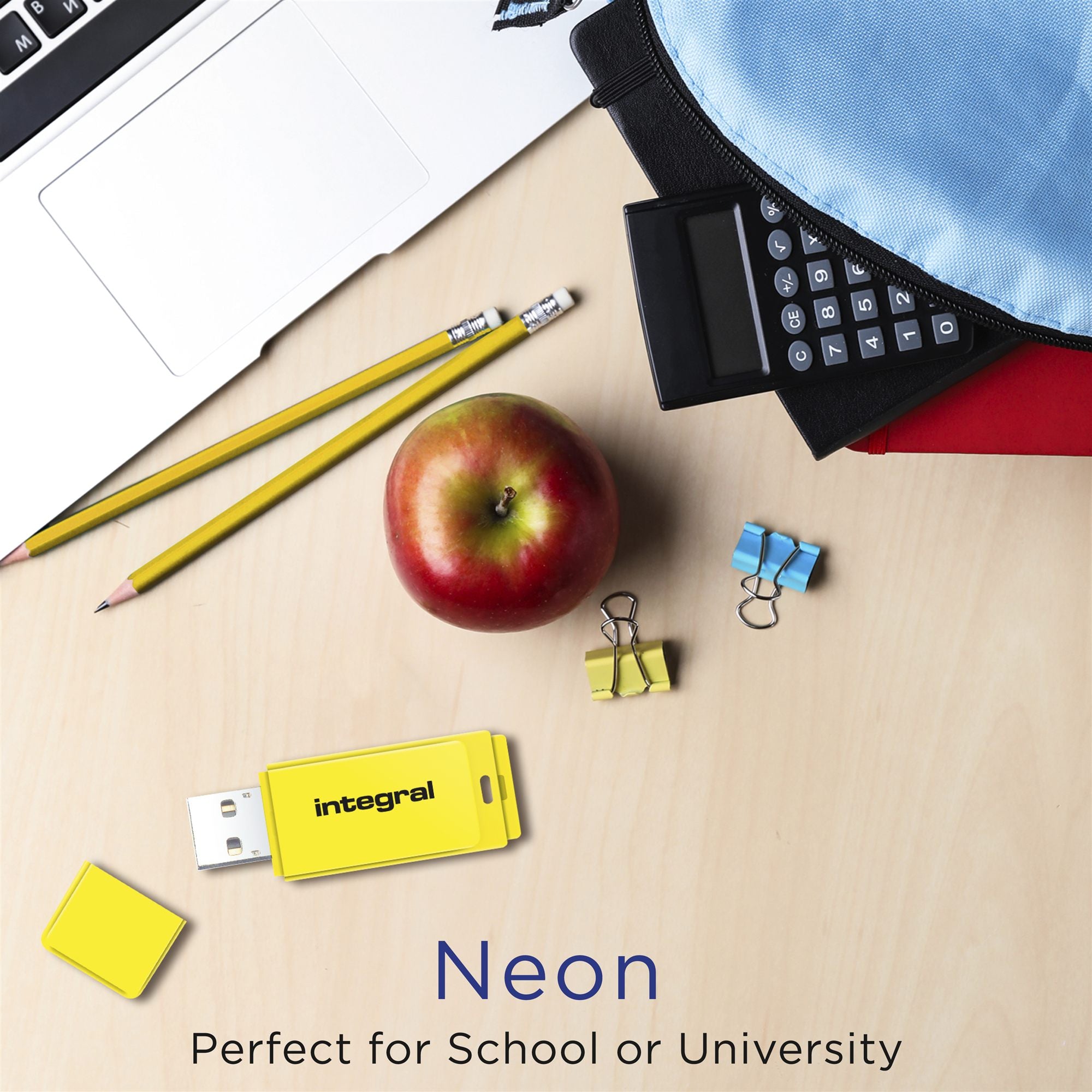 CLE USB NEON Jaune 64GB