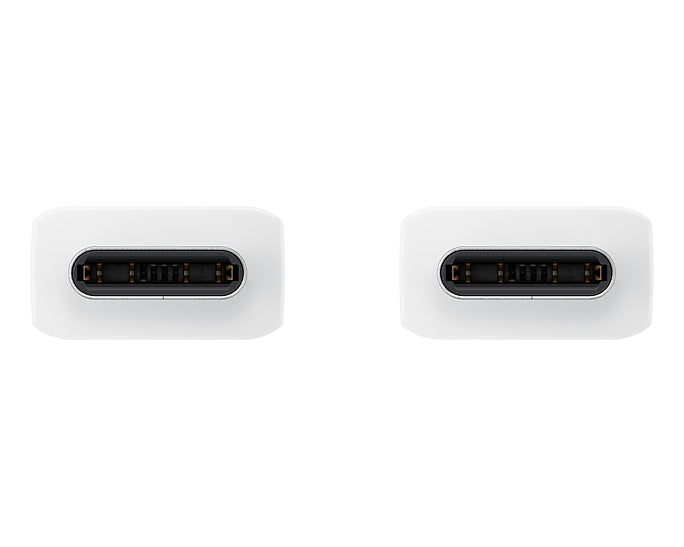 Samsung EP-DX510JWEGEU - Câble USB Type-C Vers USB Type-C (5A - 1,80m) Blanc -  Emballage Original