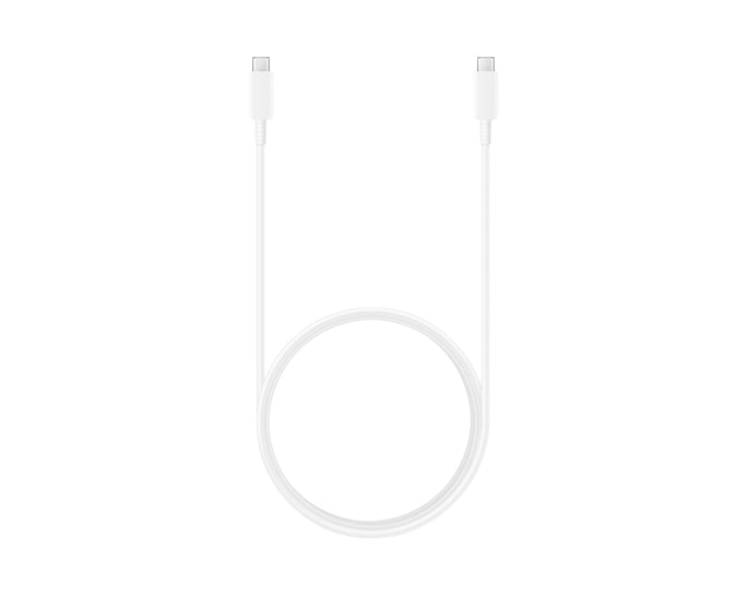 Samsung EP-DX510JWEGEU - Câble USB Type-C Vers USB Type-C (5A - 1,80m) Blanc -  Emballage Original