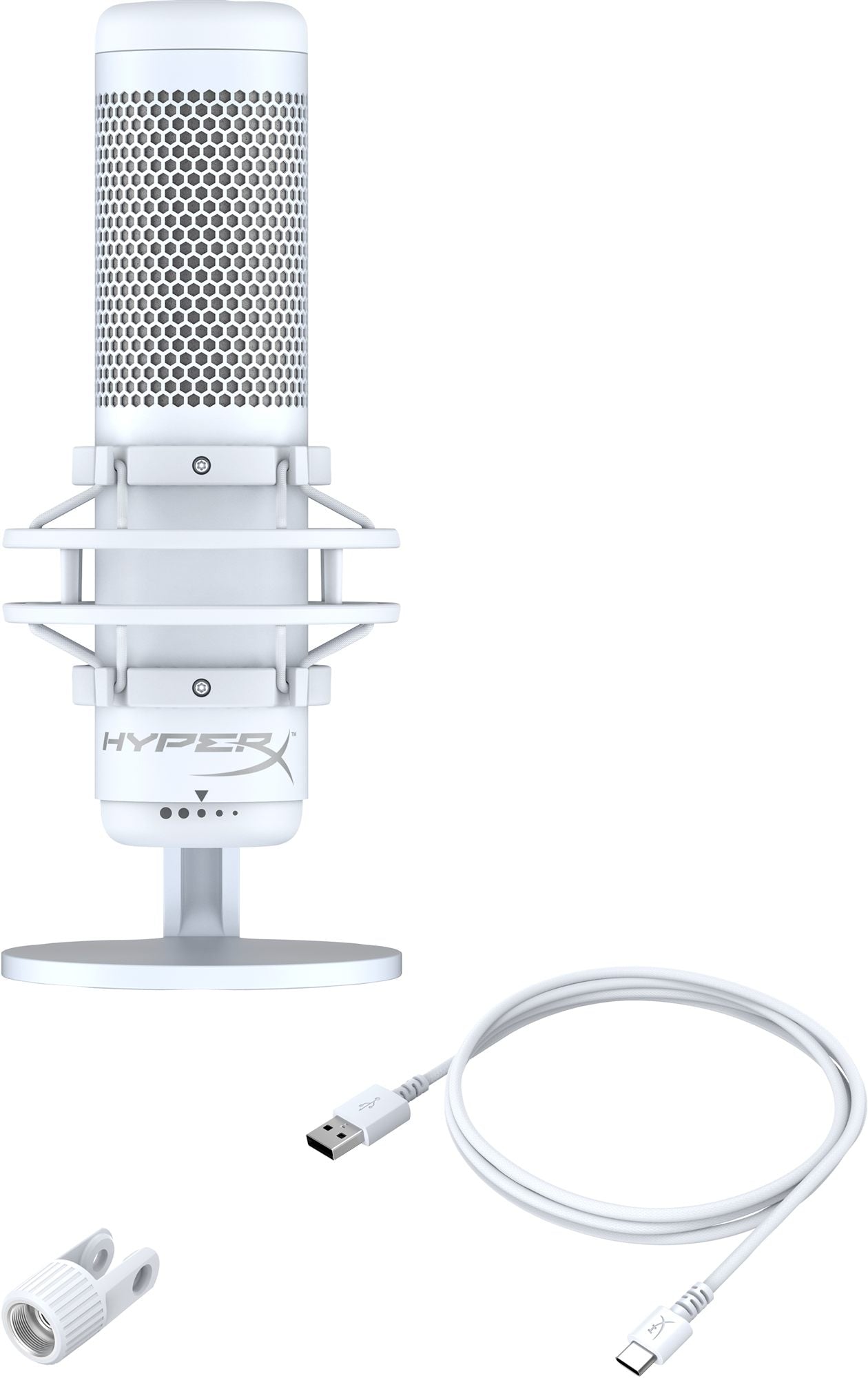 HyperX QuadCast S USB WHT Microphone