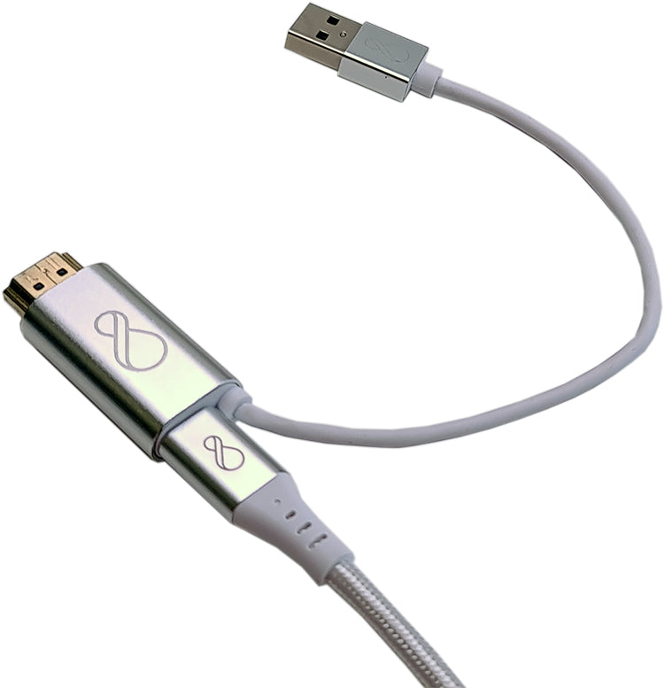 Ochno Adapter from HDMI to USB-C with USB-A