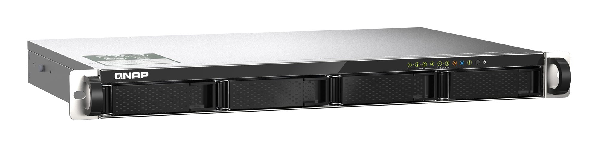 4-bay 1U short-depth 12" NAS Marvell Oc