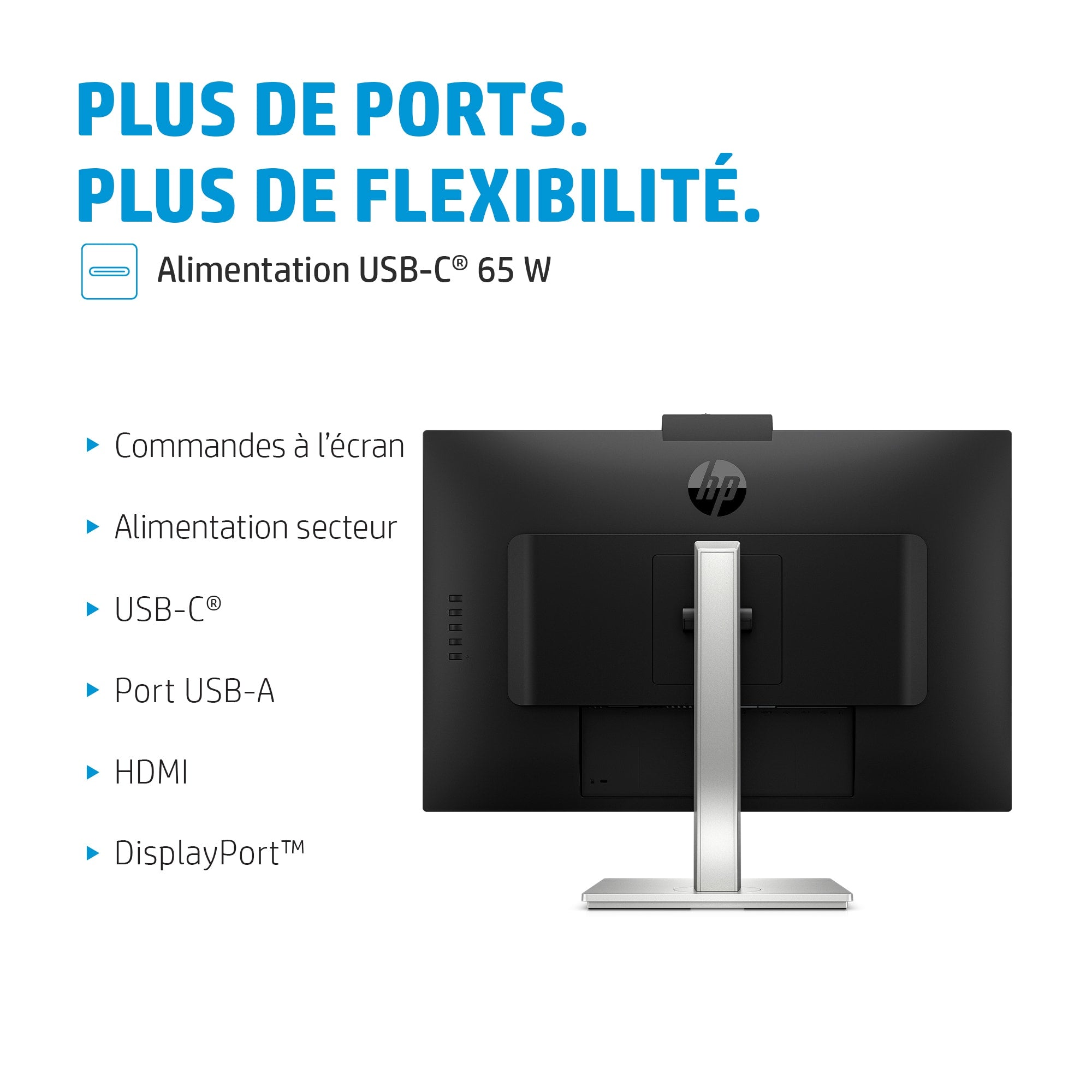 "HP E-Series E27m G4 68,6 cm (27"") 2560 x 1440 pixels Quad HD Noir"