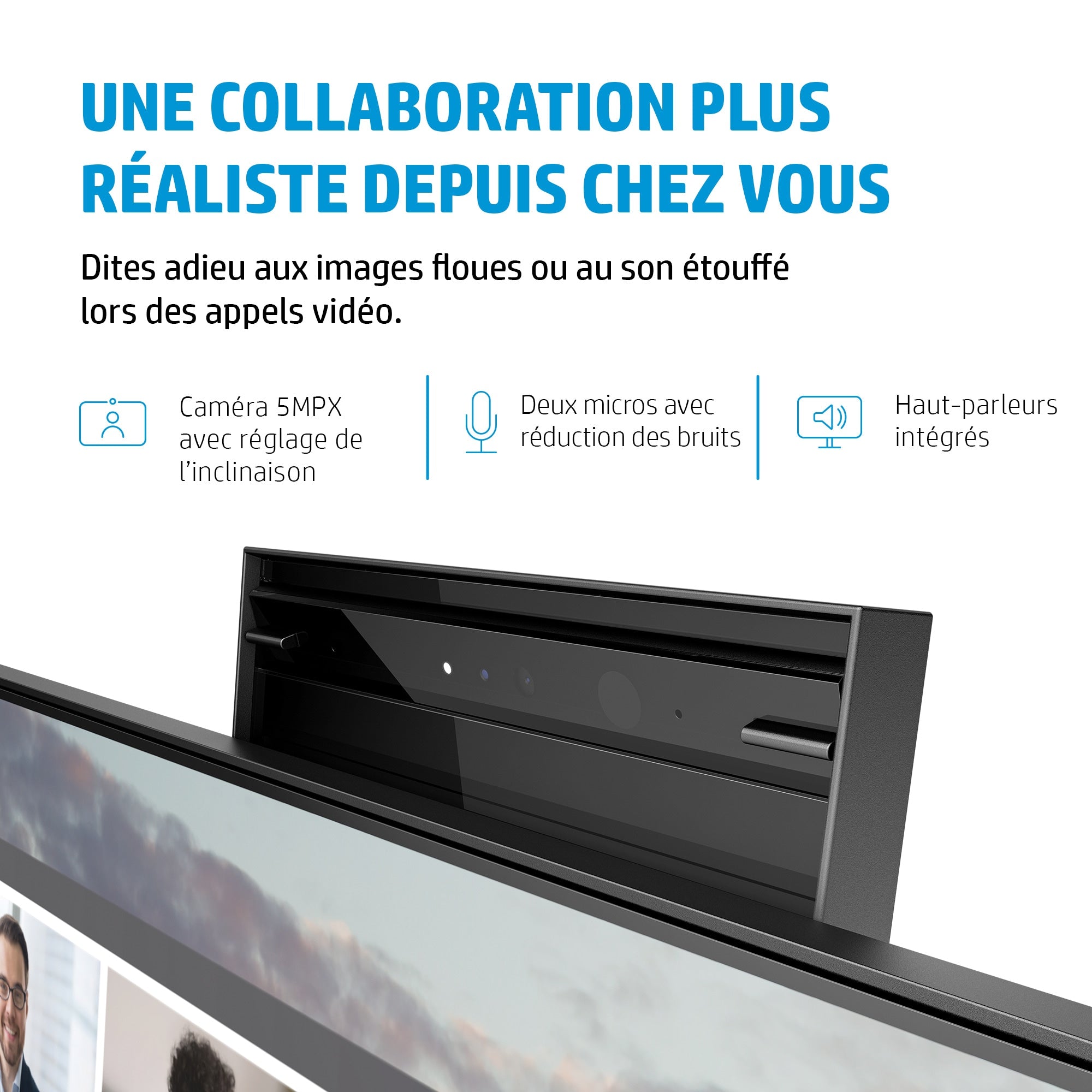 "HP E24m G4 60,5 cm (23.8"") 1920 x 1080 pixels Full HD Noir, Argent"