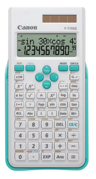 F-715SG white+blue/Scientific Calculator