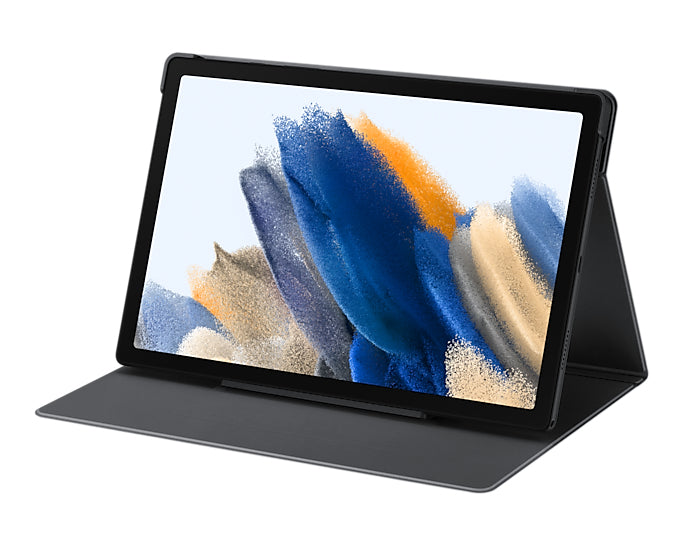 Samsung EF-BX200 - Étui à Rabat Pour Samsung Galaxy Tab A8 (Gris Foncé) - Emballage Original