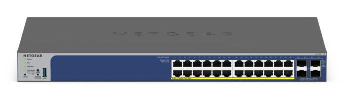 NETGEAR 24P GE Smart Switch W/10G SFP+ GS728TXV3