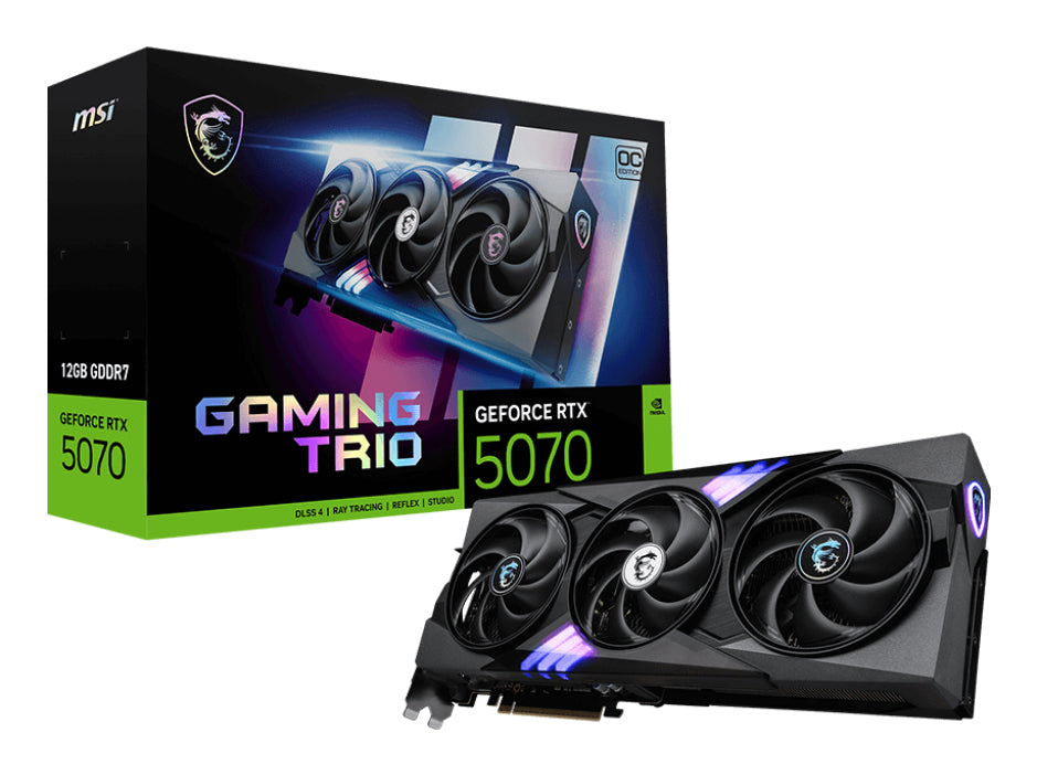 MSI GeForce RTX 5070 GAMING TRIO OC 12 Go DLSS 4