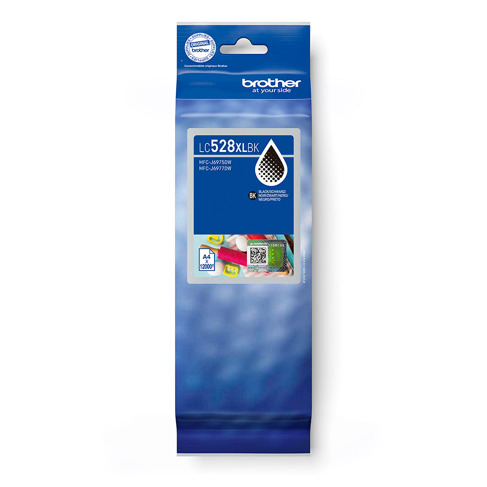 BROTHER LC528XLBK Black Ink Cartridge