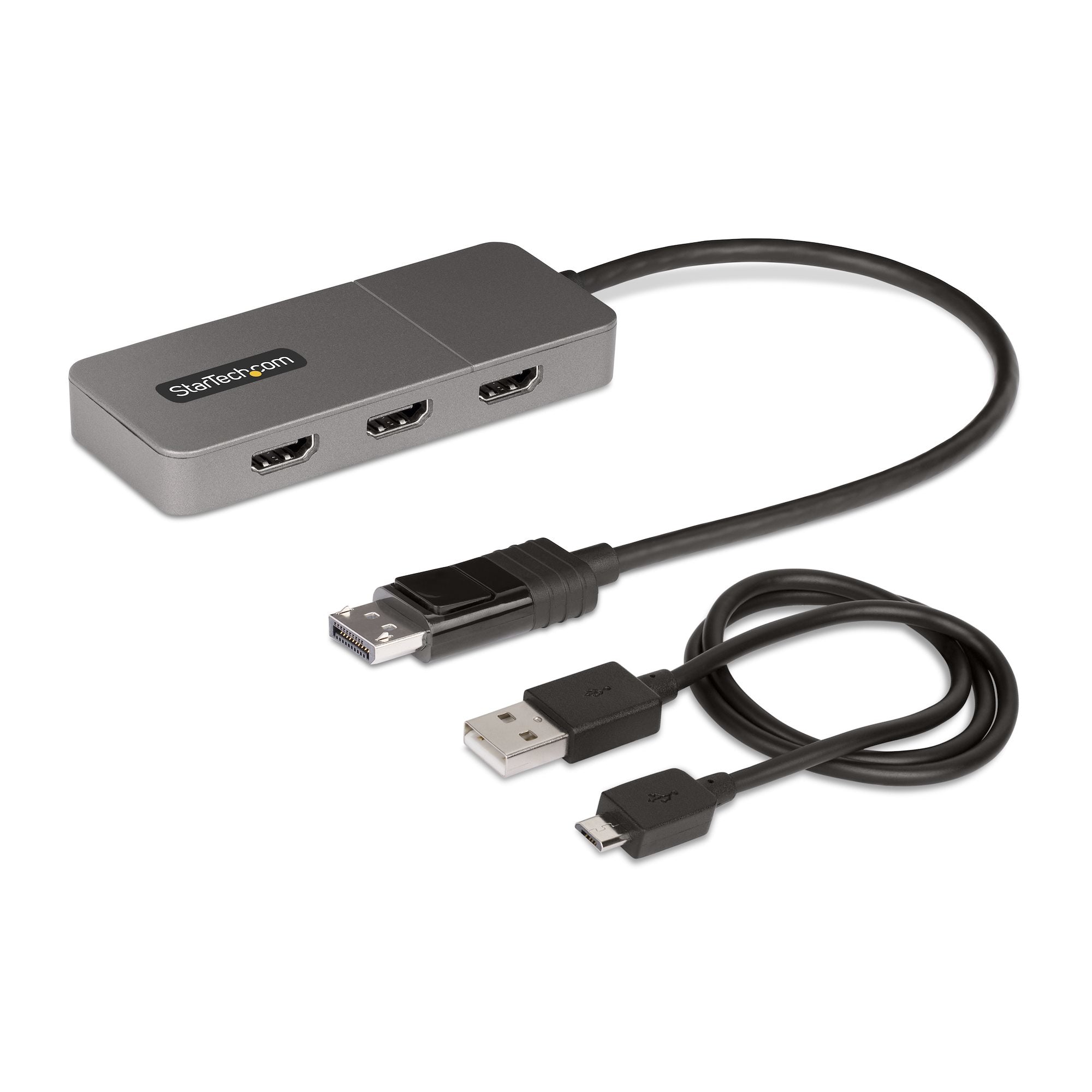 3-Port MST Hub DP to Triple 4K60Hz HDMI