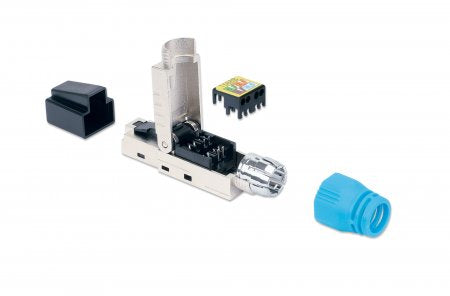 Intellinet 791199 connecteur de fils RJ45 Bleu