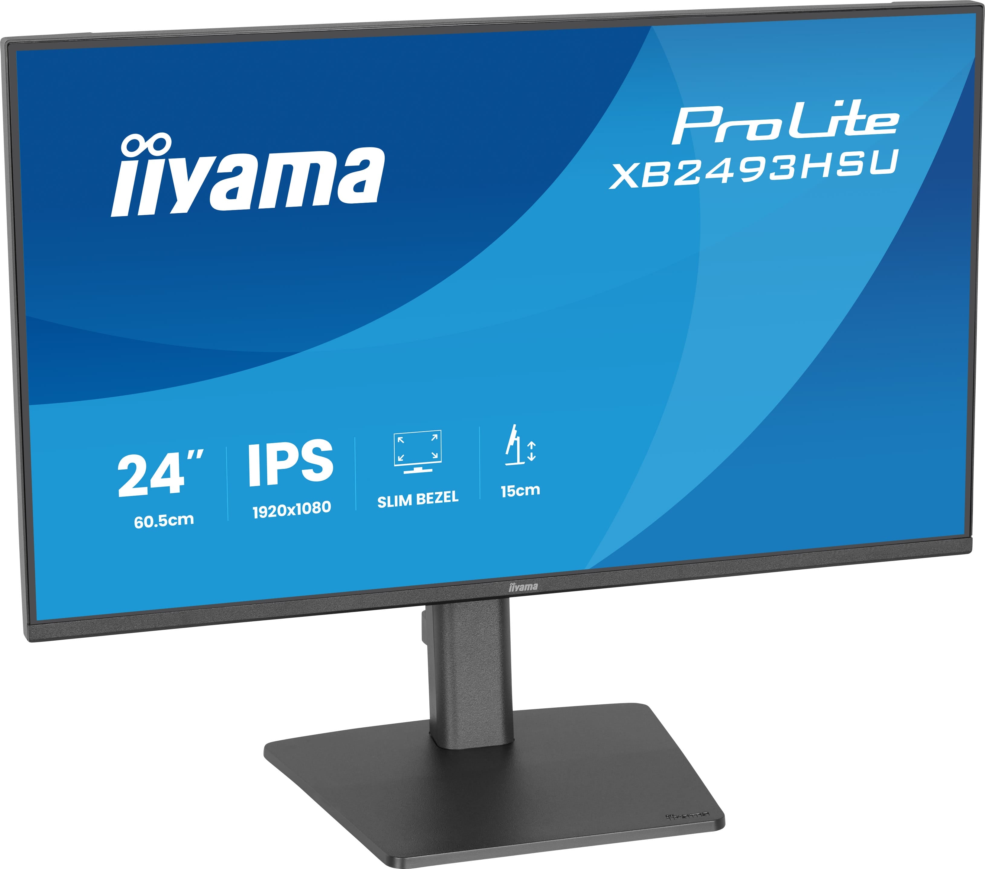 XB2493HSU-B1 24" FHD IPS BLACK