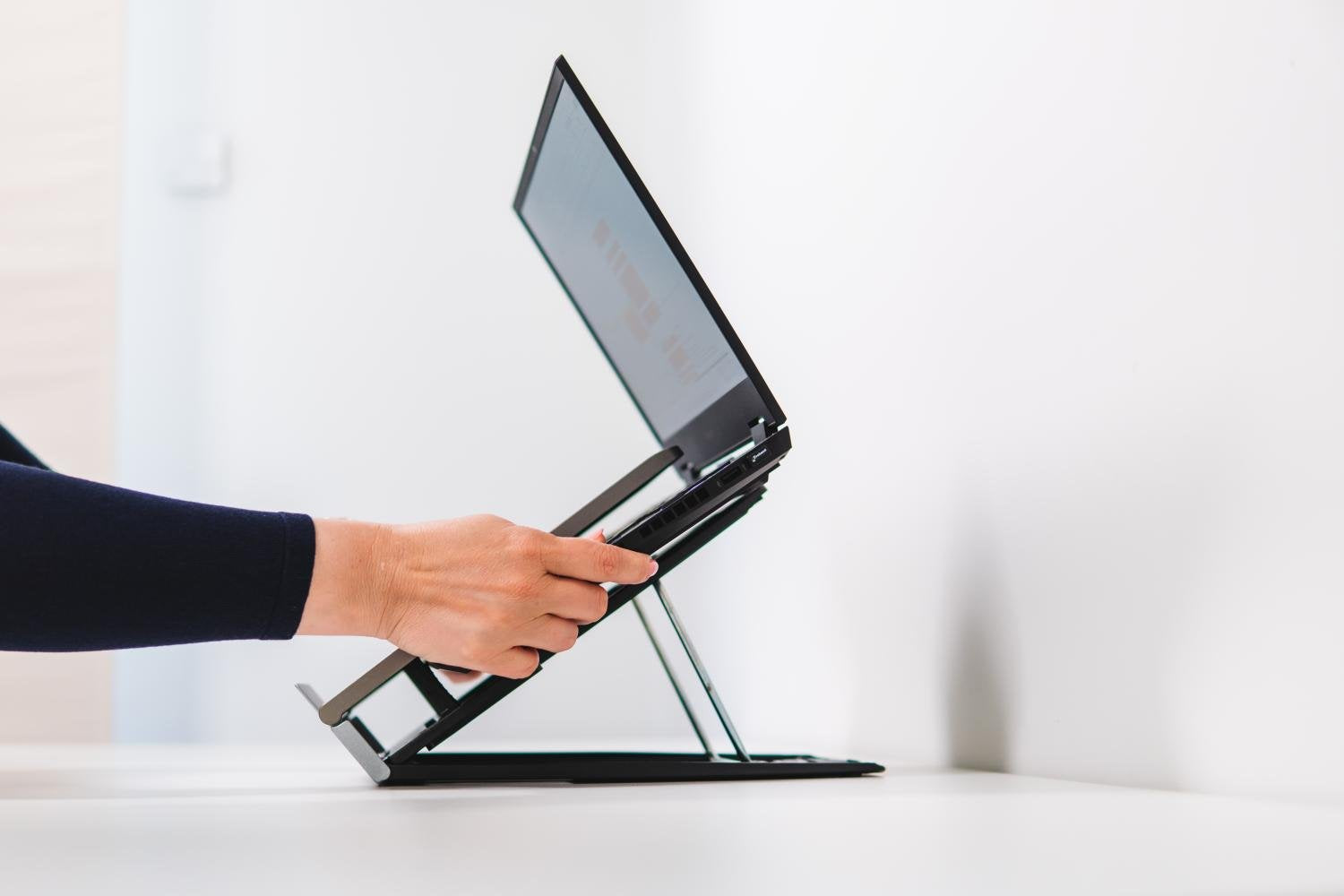 BAKKERELKHUISEN Support de PC portable Ergo-Q 330 Circular
