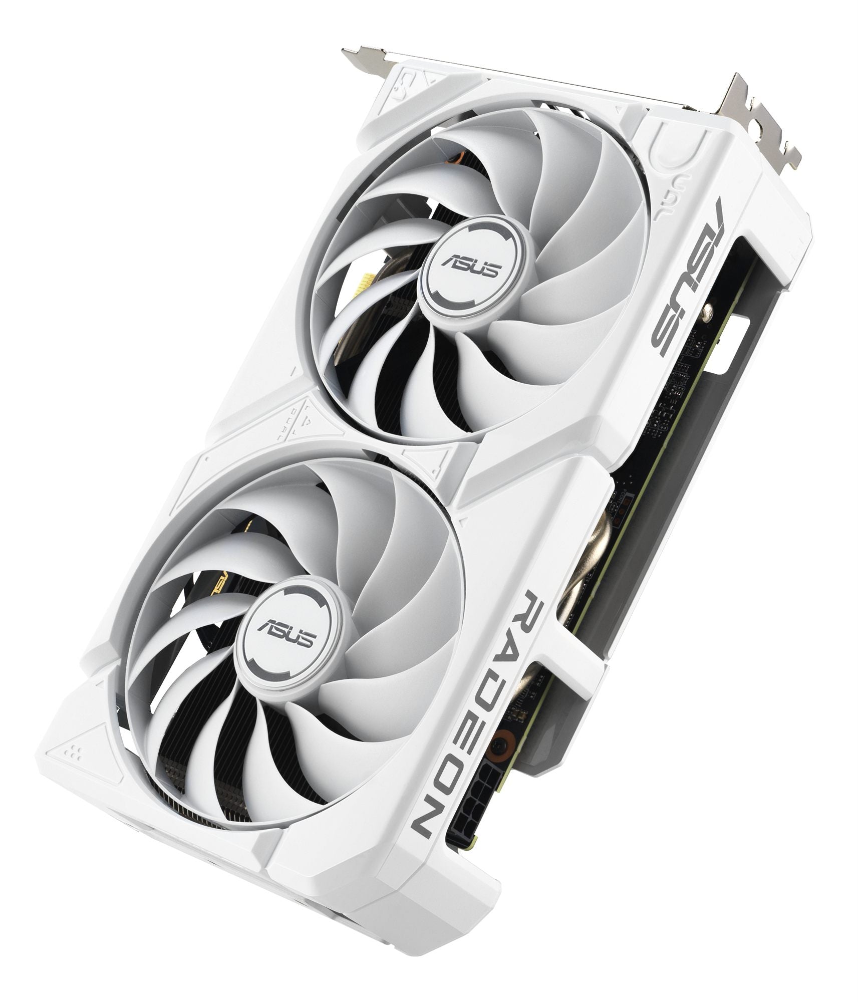 ASUS DUAL RX 9060 XT 16Go GDDR6 2xDP 1xHDMI WHITE