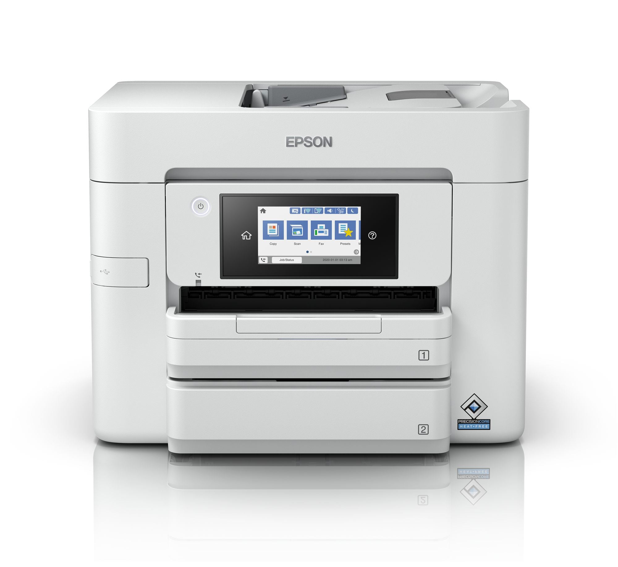 EPSON WorkForce Pro WF-C4810DTWF MFP colour ink-jet A4 36ppm print 500 sheets USB 2.0 LAN Wi-Fi USB host