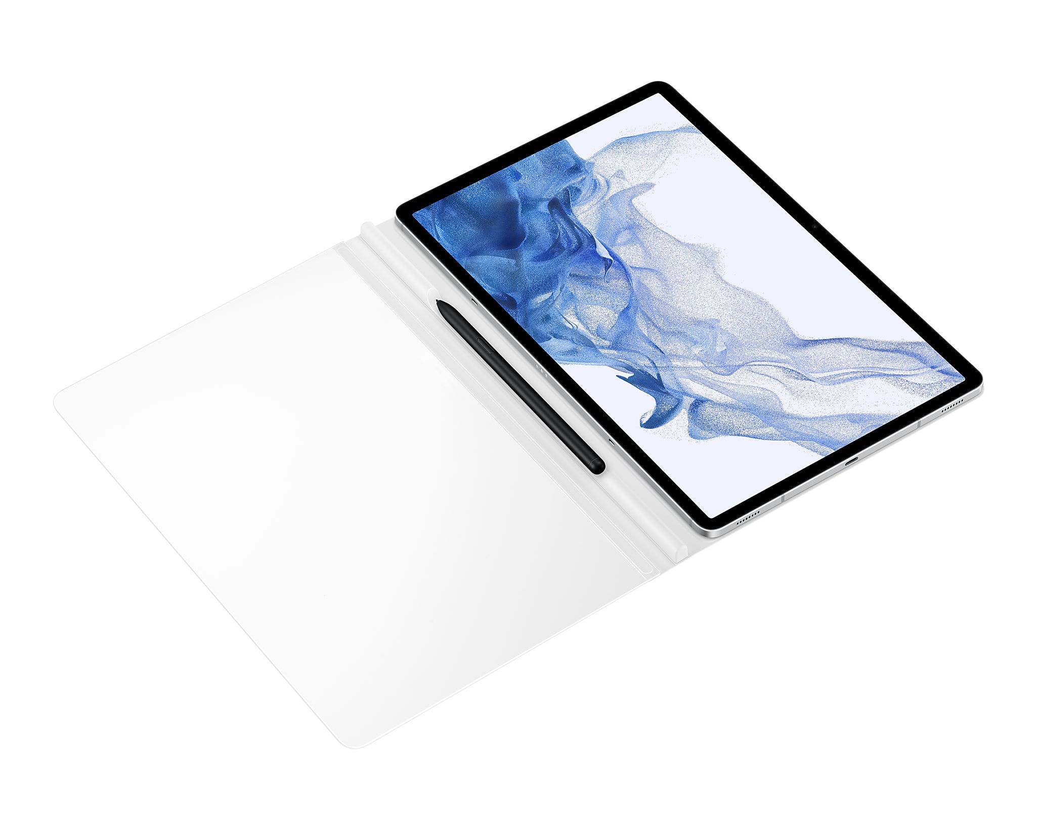SAMSUNG Galaxy Tab S7+/S7 FE/S8+ Note View Cover White
