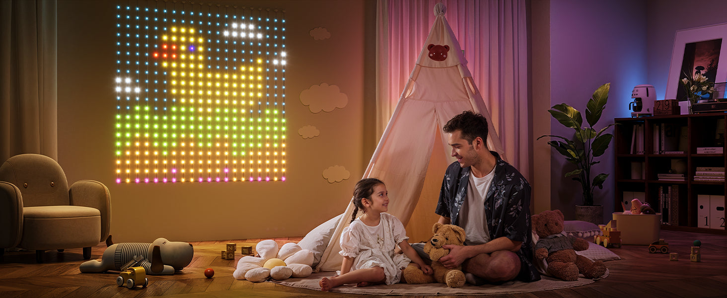 Govee H70BC Rideau Lumineux Version Co-branding Netflix | Rideau, rideau LED | Wi-Fi, Bluetooth