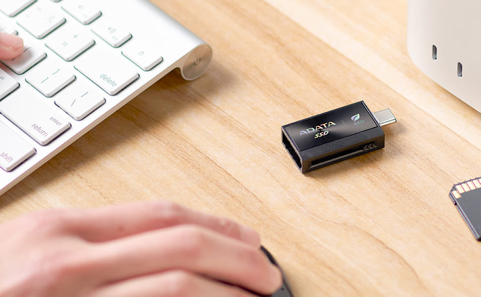 ADATA SC730 512 Go USB Type-C 3.2 Gen 2 (3.1 Gen 2) Noir